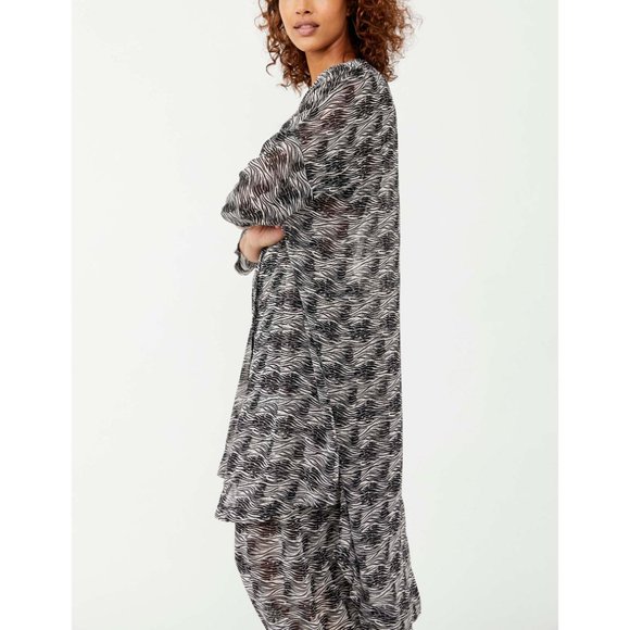 đLAST CHANCEđ NWT Free People More Chill Sleep Shirt / Zebra Combo - Picture 3 of 7